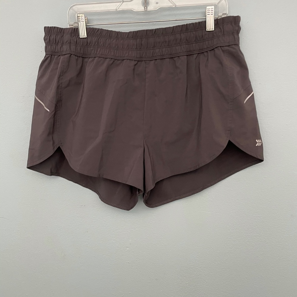 Grey workout shorts